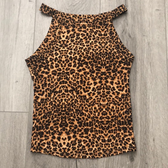 Leopard Halter Tank - Picture 3 of 4